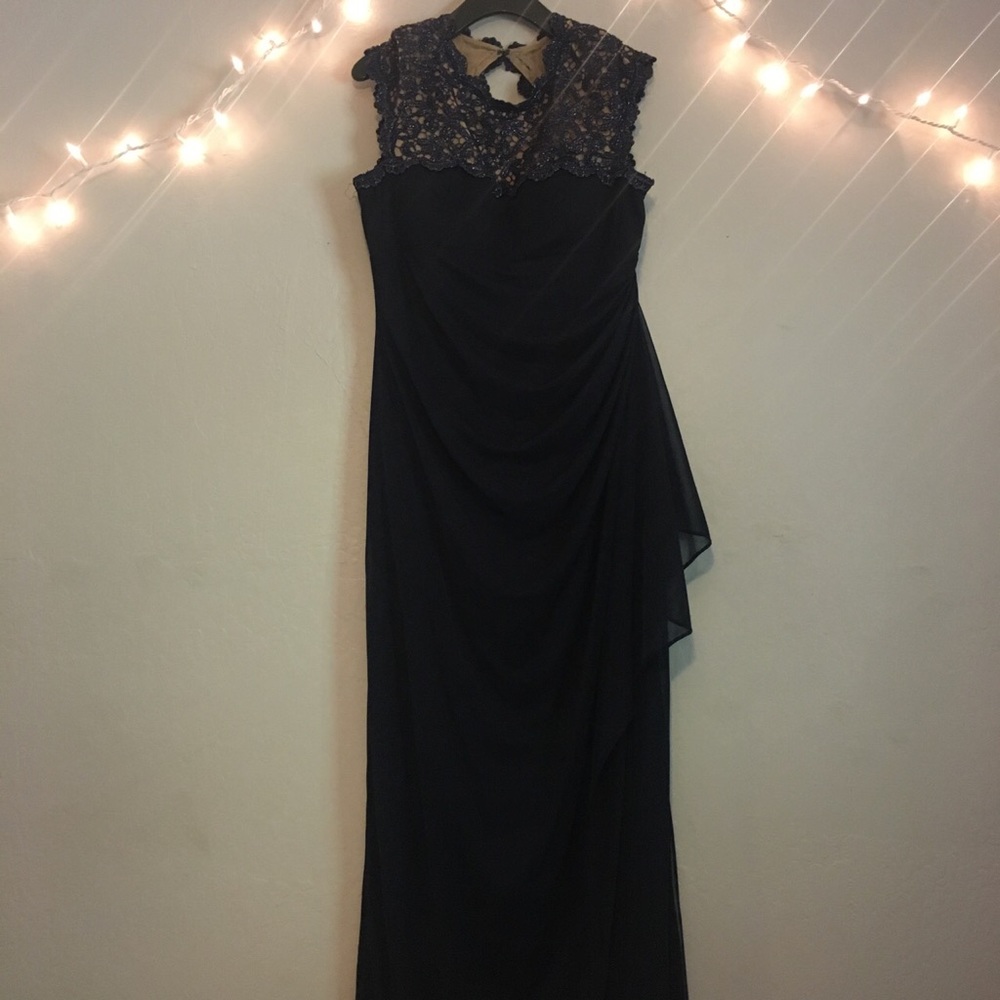 Dark blue formal dress